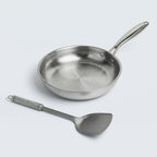 Pure Titanium Frying Pan with Utensil Set