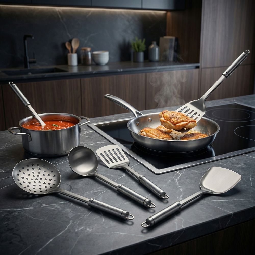 Titanium Chef Utensil Set | Pro Edition